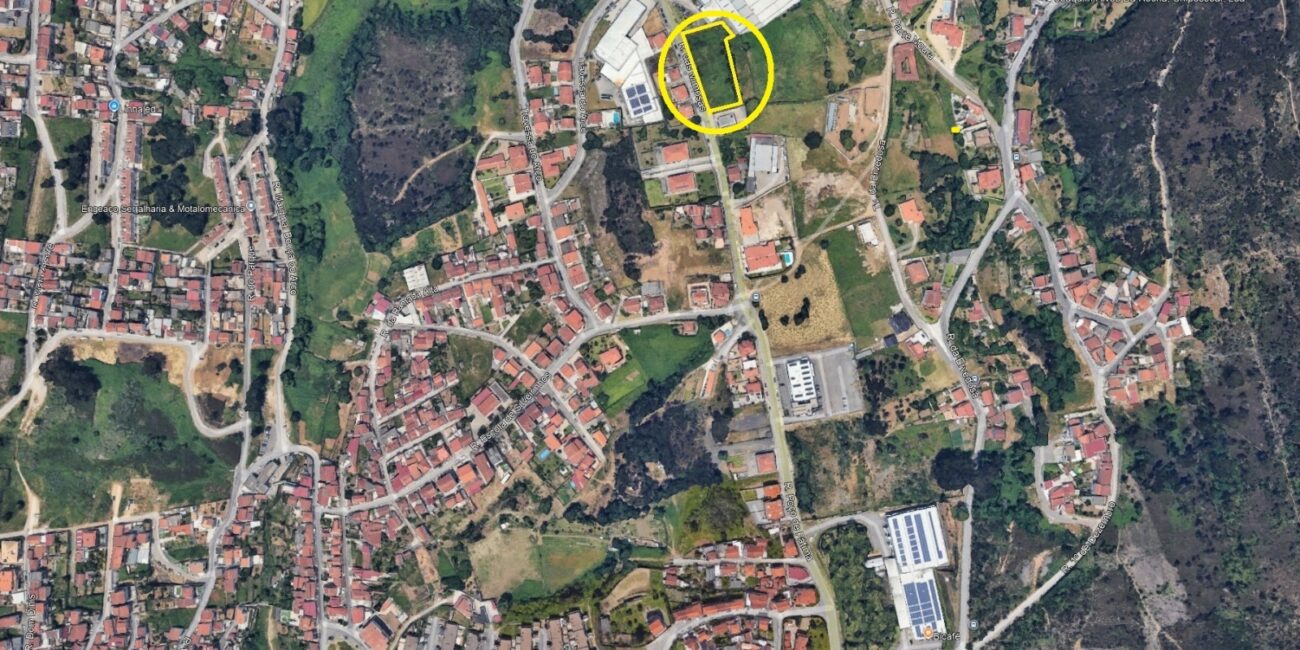 Terreno com PIP aprovado em São Pedro da Cova, Gondomar – Localização